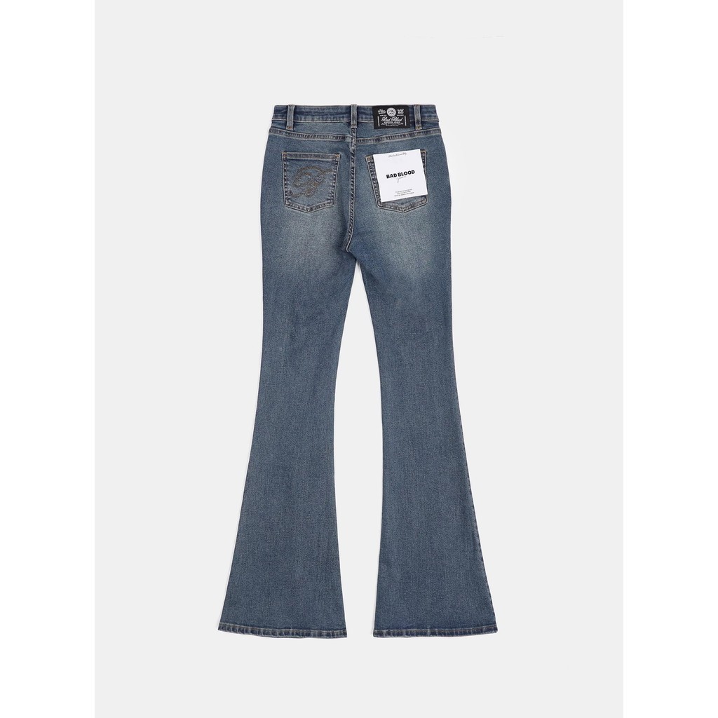 Badblood misamo 0119 Low-rise Boot Cut Jeans