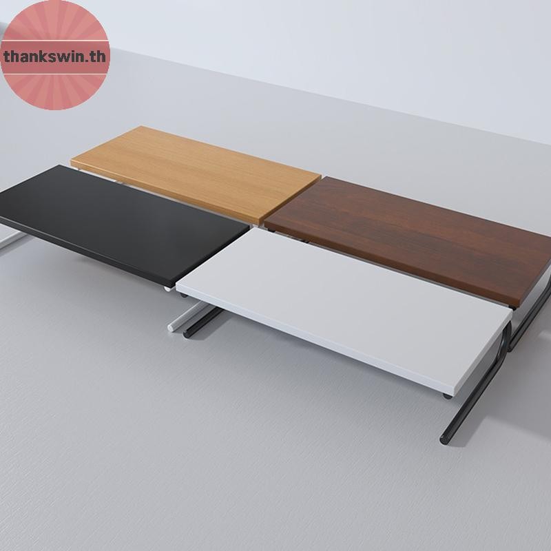Thankswin ขาตั้งคอมพิวเตอร์โน้ตบุ๊คเดสก์ท็อปคอมพิวเตอร์ขาตั้ง Riser Elevated Storage แล็ปท็อปเดสก์ท็อปสําหรับลดคอความเครียด th
