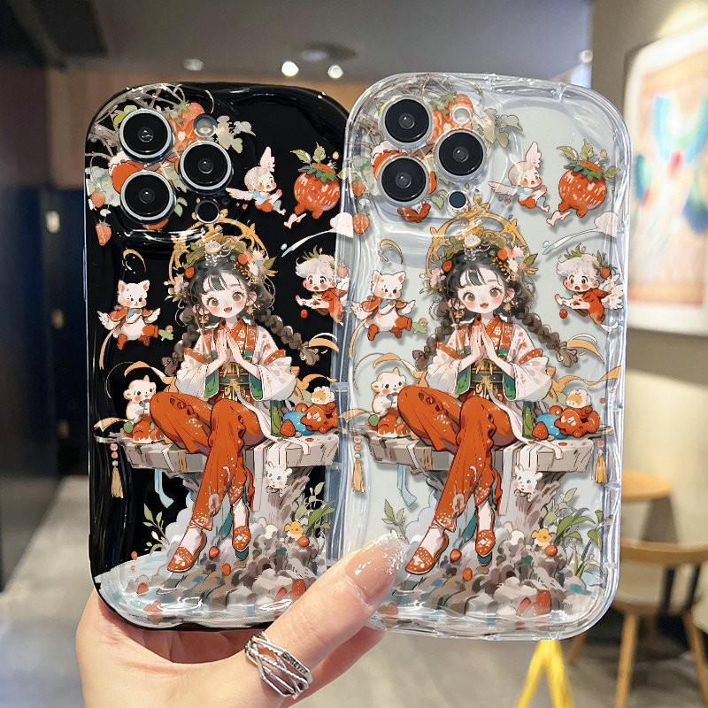 WaveปลอกสําหรับOPPO A98 A93 A94 A96 A79 A78 Reno 13 7Z 8T 11F A60 A31 A5 A3 Pro A3x A38 A18 A15 A15s