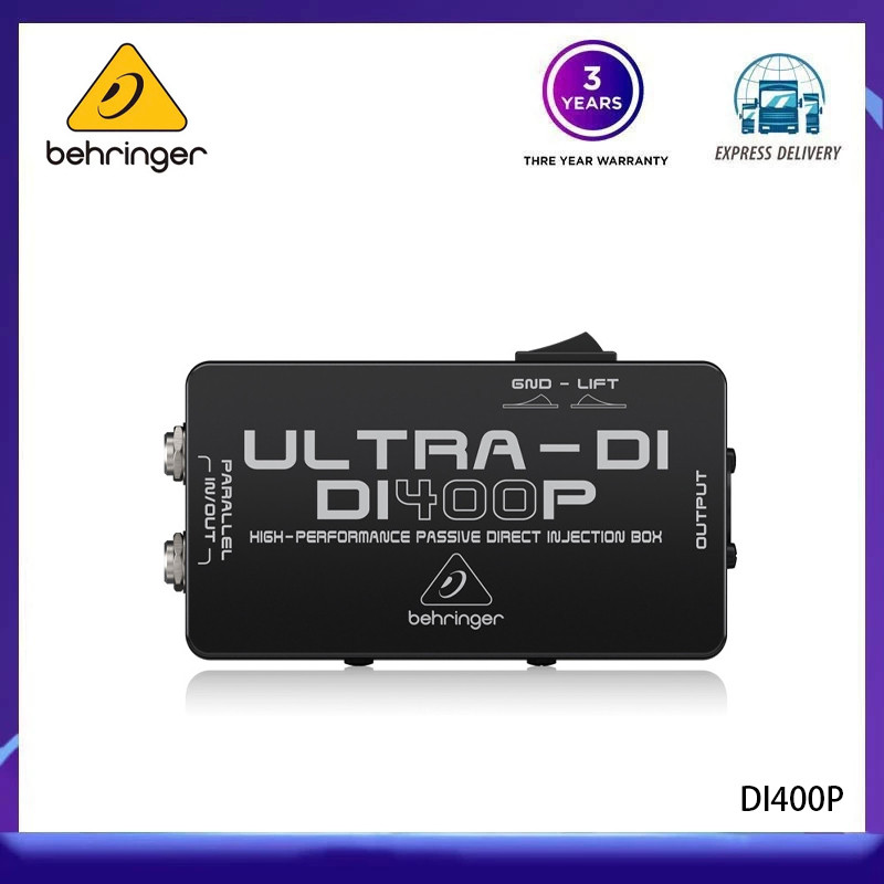 Behringer DI400P กล่อง DI แบบพาสซีฟประสิทธิภาพสูง