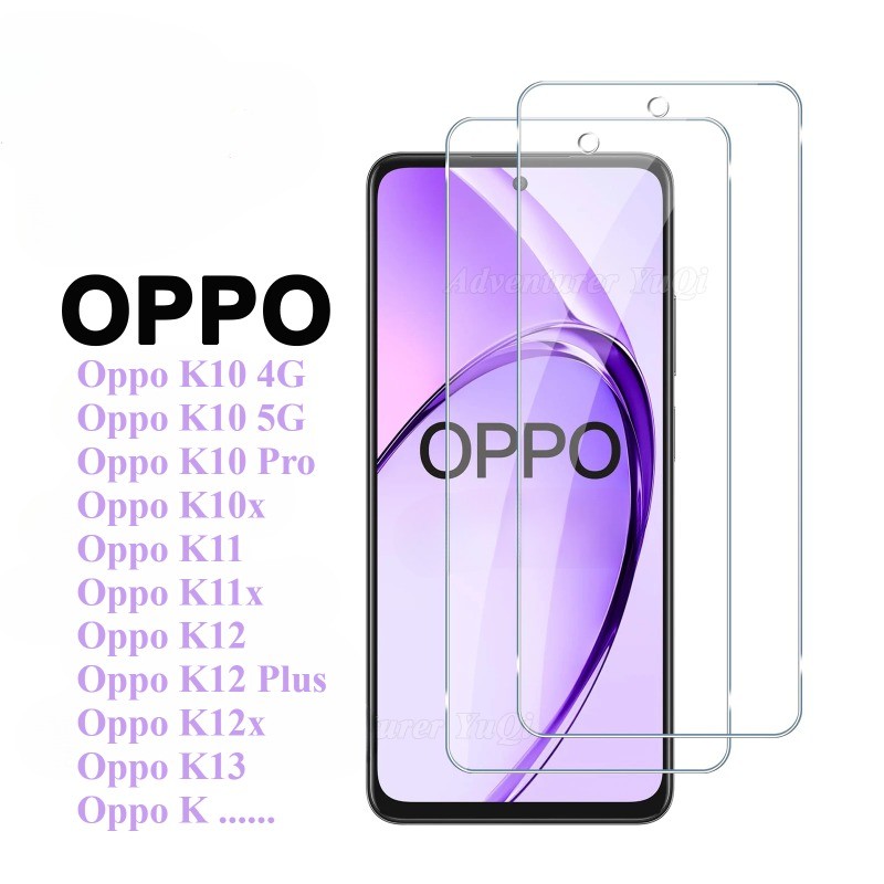 Ultra HDกระจกนิรภัยสําหรับOppo K9x K9s K9 K7x K7 K5 K3 K1 Pro 5G Clear Screen ProtectorสําหรับOppo K