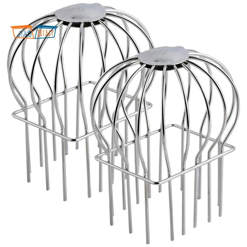 Gutter Guard,2 ชิ้นหัวกลม Gutter Filter Downspout Guard แม้ Hollow เปลี่ยน Gutter Cover สําหรับใบ