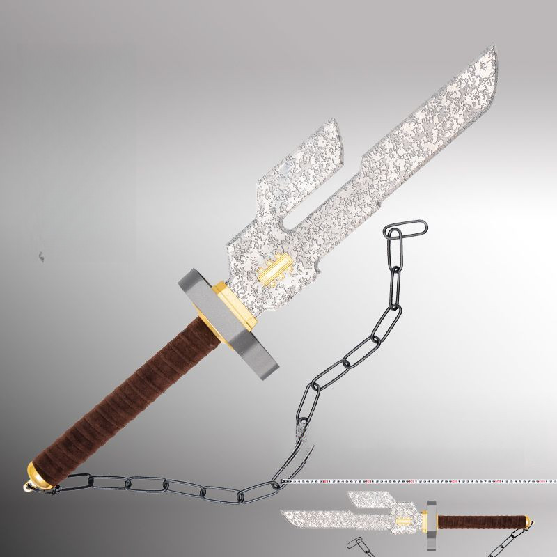 ดาบไม้อนิเมะ Devil May Cry 5 Vergil Nero อาวุธเสริมสำหรับคอสเพลย์ Nero Flame Devil May Cry 4