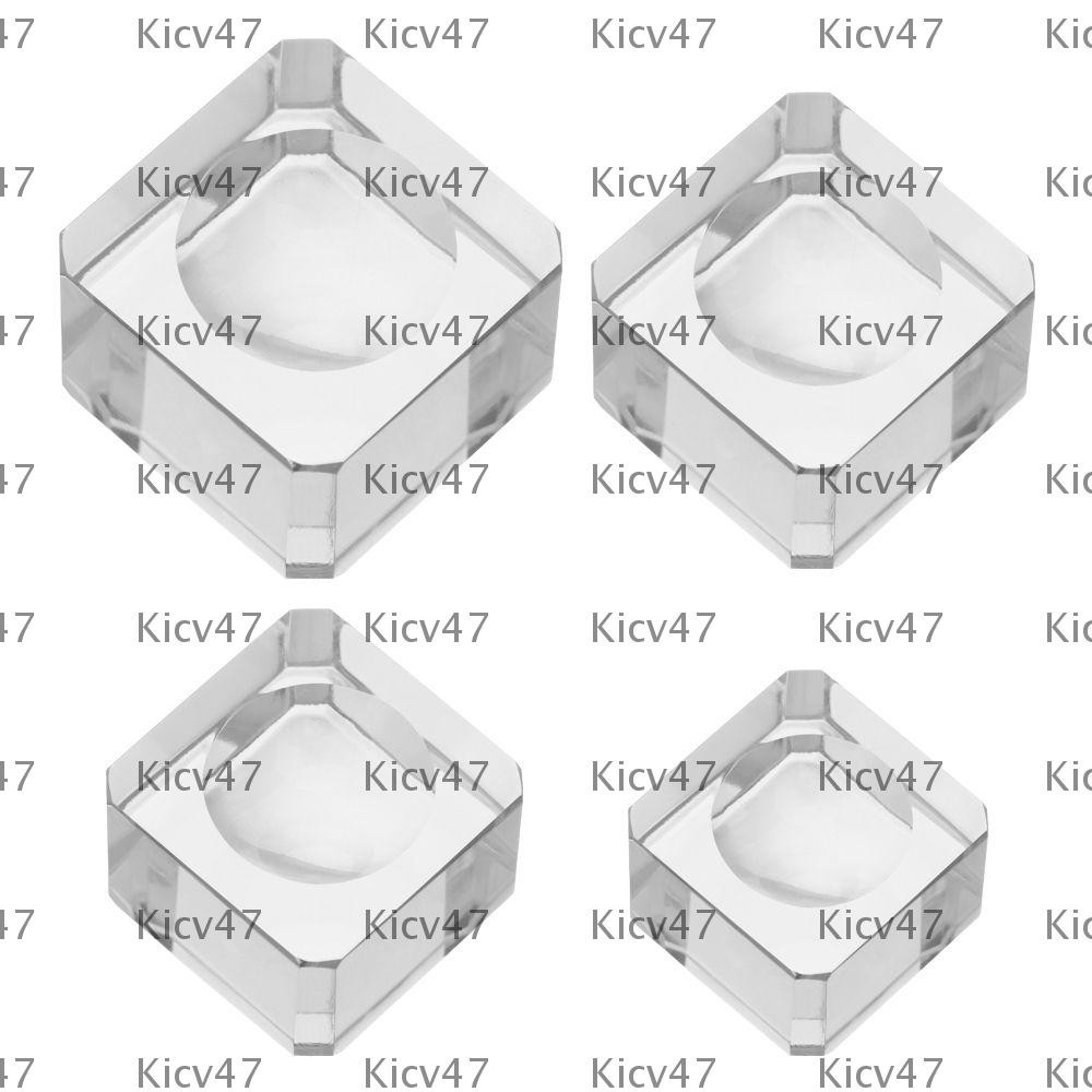 KICV Crystal Sphere Base โปร่งใสสําหรับ Ball Glass Ball Display Stand