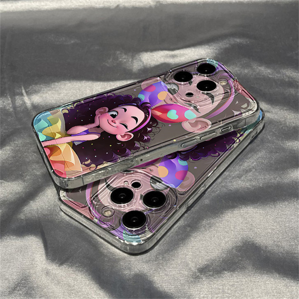 เคส for oppo F31 A6 A60 A79 A18 A38 A57 A95 A74 A5 A9 2020 A17 A16 A15 A54 A78 A5S A98 A3 A3X A5 Pro สาวกันกระแทกนุ่ม - รูปที่ 4