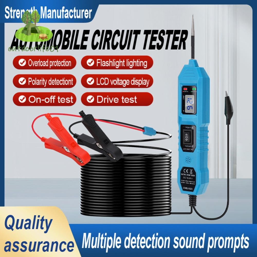 ✤Odl✤ Power Circuit Probe Tester ทนทานพร ้ อมสวิตช ์ ไฟเครื ่ องวิเคราะห ์ ระบบทดสอบอัตโนมัติ