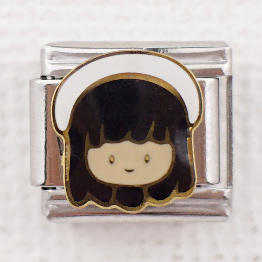 ใหม่สไตล์อิตาลี แบบแยกส่วน สร้อยข้อมือชุดการ์ตูนหัว ชุด จัดแต่งทรงผมบุคลิกภาพประกอบโซ่ - รูปที่ 4