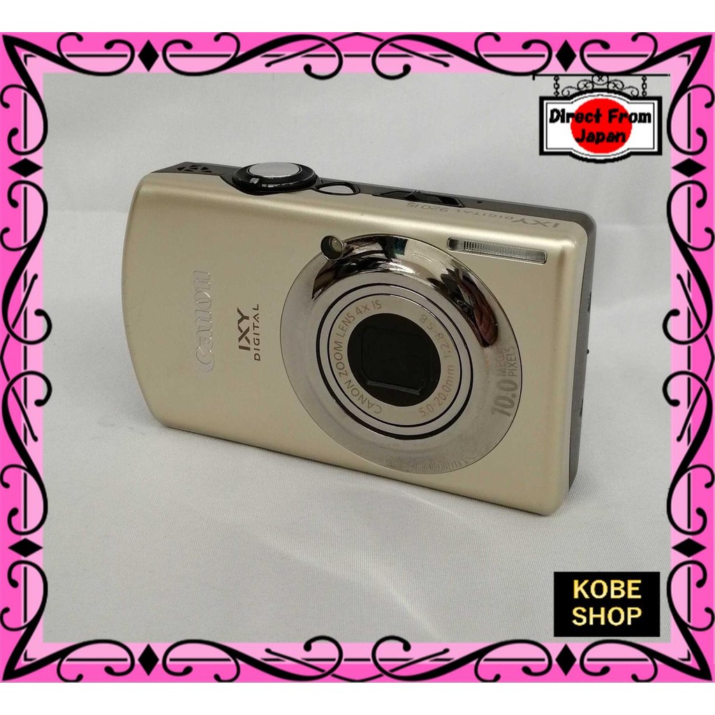 【ส่งตรงจากญี่ปุ่น】 CANON IXY 920IS กล้องดิจิตอลคอมแพ็ค 【สินค้ามือสอง】