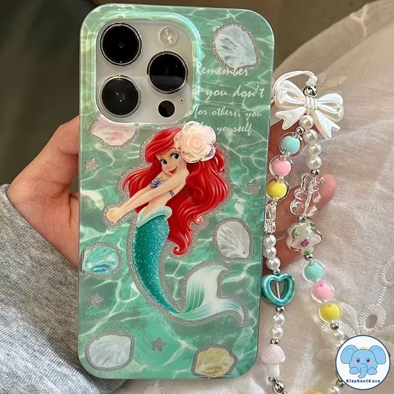 การ์ตูนนางเงือกเจ้าหญิงเคส OPPO A18 A7 A17 A38 A1K A58 A78 A98 A57 A31 A17K A9 A5 A16K A3S A15 A35 A5S A12 Reno 10 11 8T
