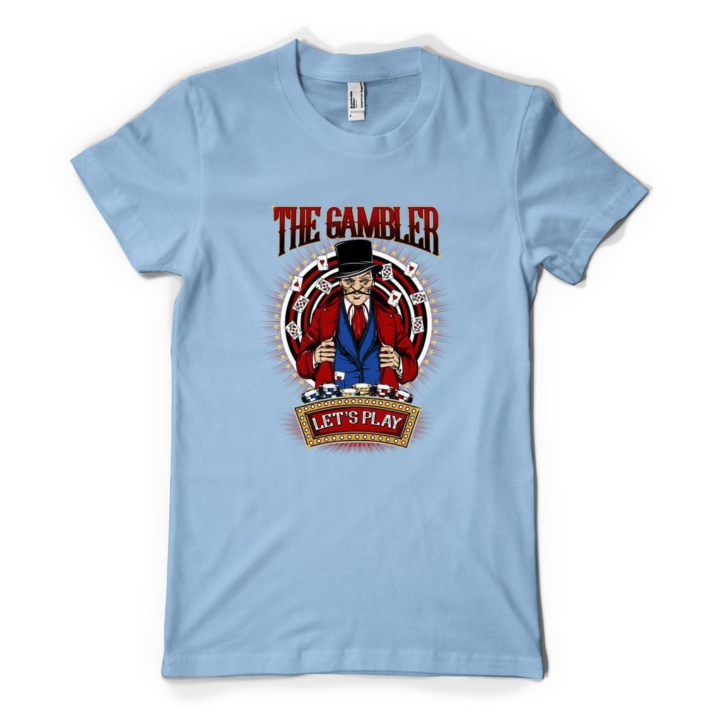 The Gambler Magician Casino Poker Playing Card Personalised เสื้อยืดผู้ใหญ่ Unisex