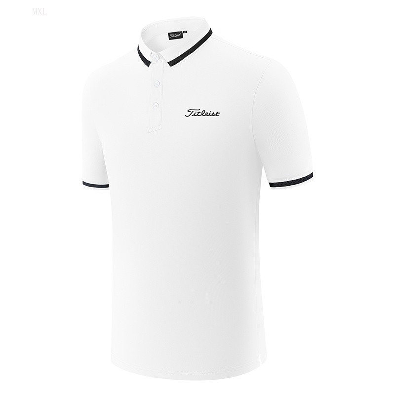 T Golf Polo Sports Men's Golf T-Shirt Short Sleeve #NT82407_Pre-order from overseas (7~10 days)