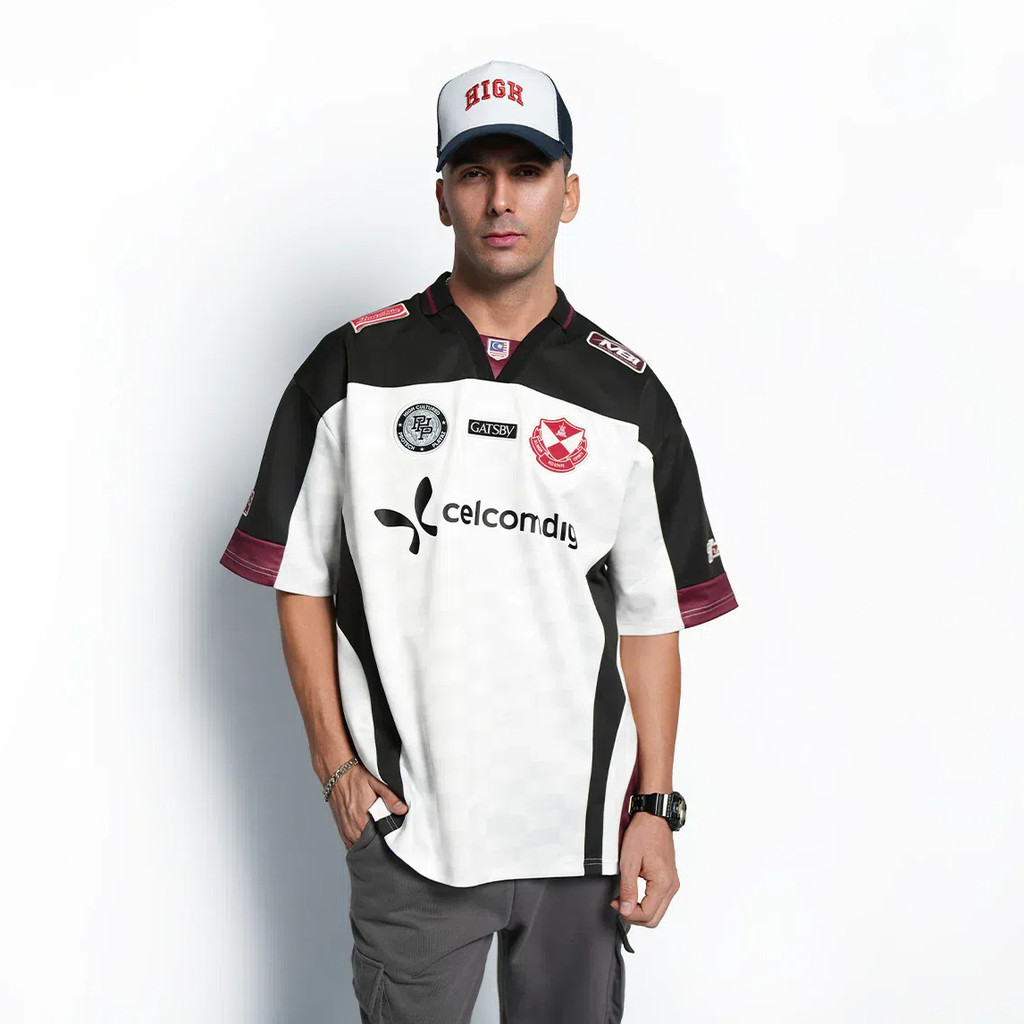 เสื้อยืดเจอร์ซีย์คอปกทีมเปิดตัวล่าสุดhc X PROTECH X PLAYAZ Away Mpl MY M6 Srg E-sports MLBB เกมเสื้อ