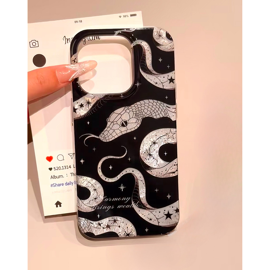 Cool silver phone case 11 12 Promax 13 14 plus15 Pro16