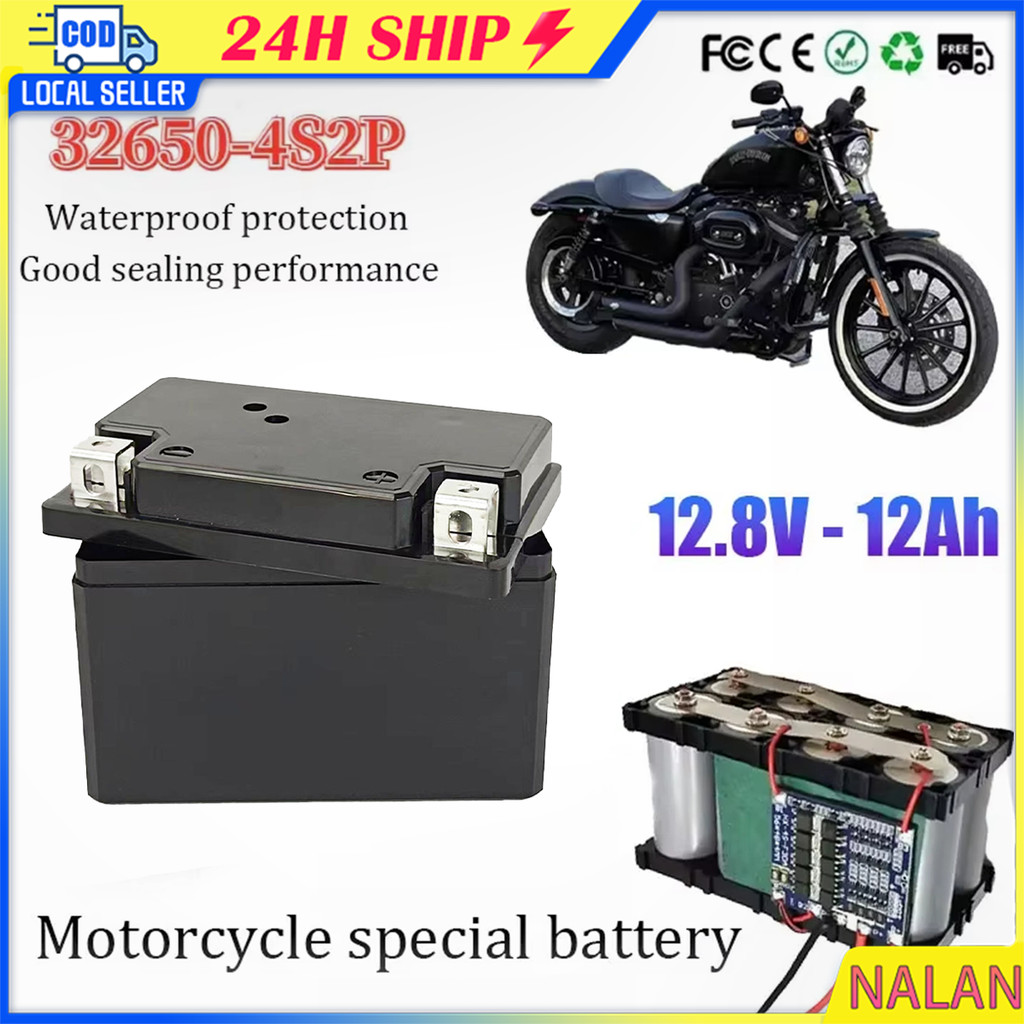 ร้านอยู่กทม.กล่องใส่แบตเตอรี่ ลิเธียม สำหรับมอเตอร์ไซค์ battery case YT4 แบบพลาสติกDIY