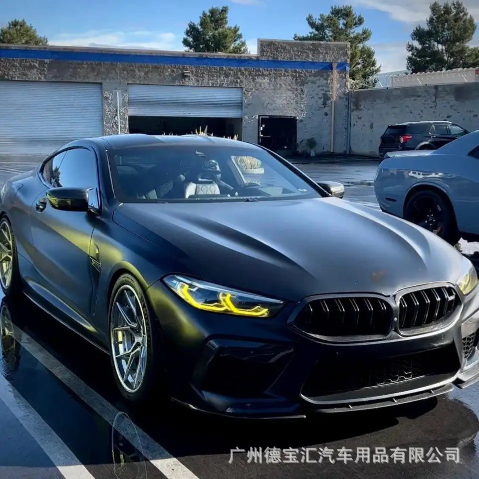 สำหรับ BMW 8 Series M8 840i m850i มะนาวสีเหลืองรุ่น CSL ไฟวิ่งกลางวันโมดูลตาสีทอง