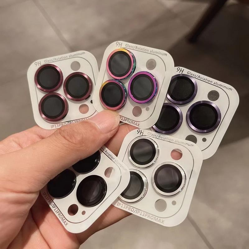 ฟิล์มกล้องสำหรับ For iPhone 11 16 15 Pro Max 14 13 12 Pro Max ไอโฟน11 14 7 8 PlUS MINI ฟิล์มหลัง กระ