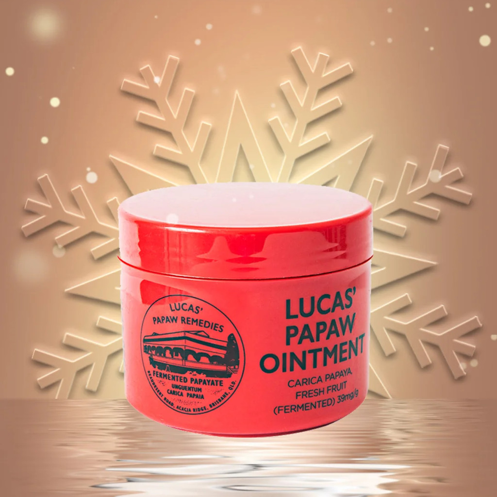 Australia Lip Balm Lucas Papaw Ointment 25g & 75g ลิปบาล์ม ขี้ผึ้ง ลิปหลอดแดง
