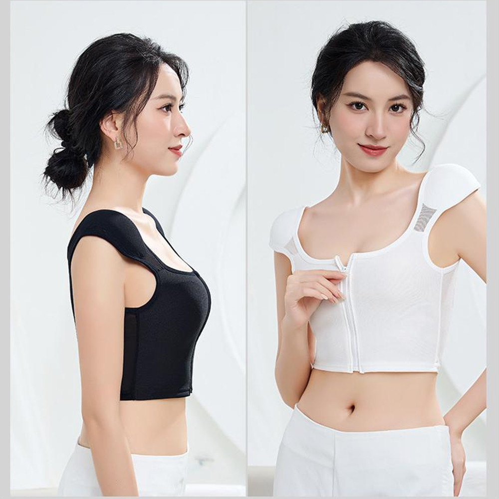 แผ่นรองไหล่เสื้อกั๊กหน้าอก Cinding Cool Soft Breathable Elastic COS ชุดชั้นใน