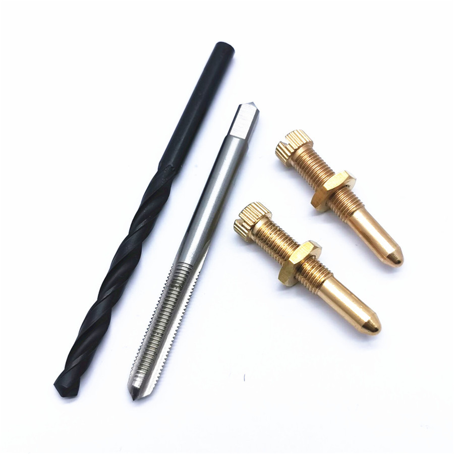 Screw & Jomb Nut เจาะ + ชุดติดตั้งต๊าปสําหรับ Yamaha Banshee TORS ลบ 1987-2006