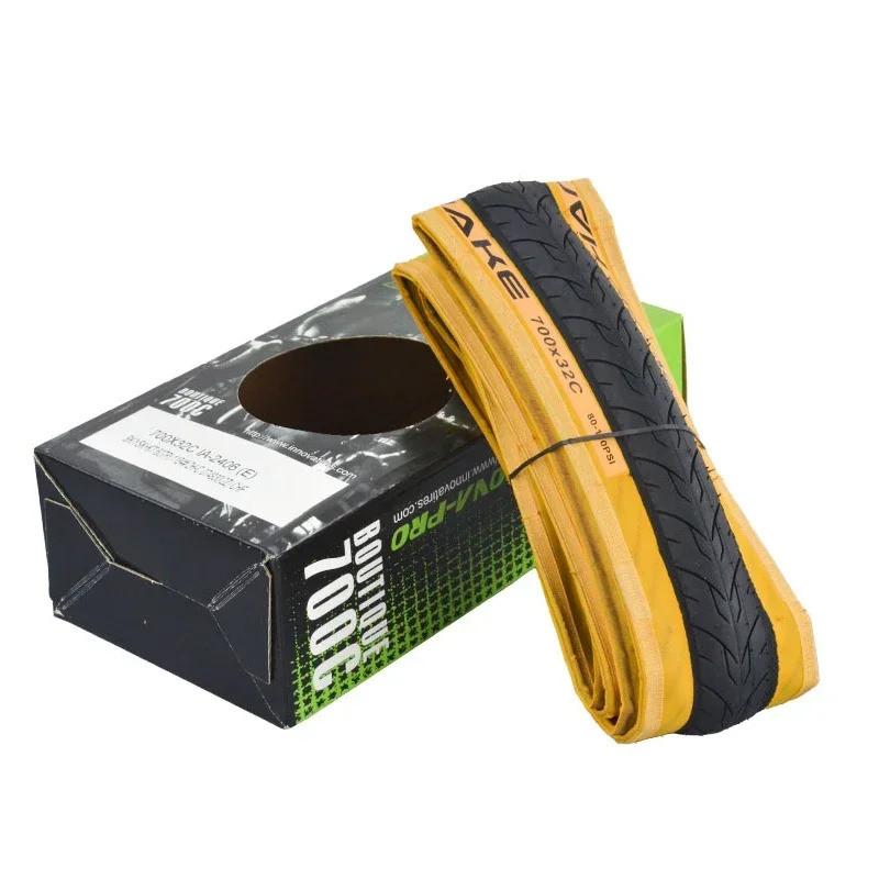 Innova 700x28C 700x32C 700x35C Gravel Road Bike ยาง 60TPI น้ําหนักเบาพับ 700C จักรยานสีเหลือง Sidewa