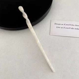 คูปองสุดคุ้ม! ปิ่นปักผม ลายหินอ่อน ยาว17.5ซม.สไตล์เกาหลี ญี่ปุ่น โบราณ