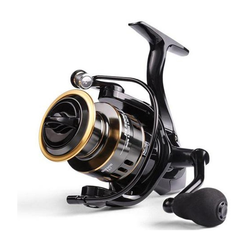 รอกตกปลา HE500-7000 จับปั่นรอกตกปลา หมาป่า รอกตกปลาสปิน รอกสปิ้นนิ่ง รอกตกปลาถูกๆ