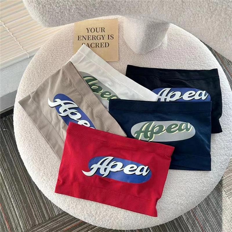 AP Stores  ​พร้อมส่ง เกาะอก ผ้านิ่มใส่สบายยืดกำลังดี แนวเท่ๆ