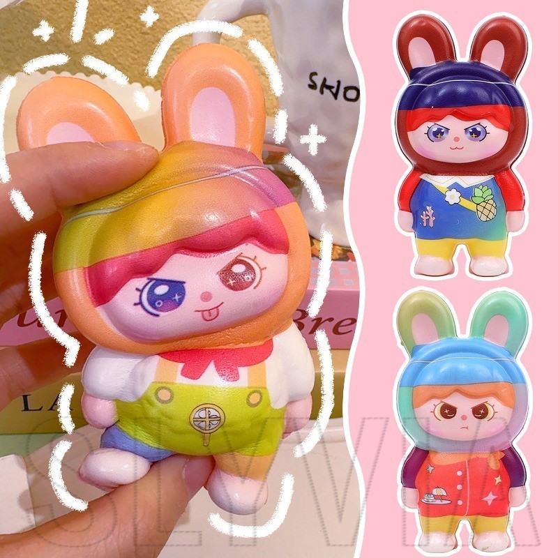 ที่รัก สามของเล่นบีบอัด-แฟชั่น,น่ารัก,ตลก-รูปการ์ตูนแต่งตัวบีบตุ๊กตา-ของขวัญสําหรับเด็ก,เพื่อน-ช้า สะท้อนกลับ หยิก ของเล่น-สําหรับความบันเทิงทางท