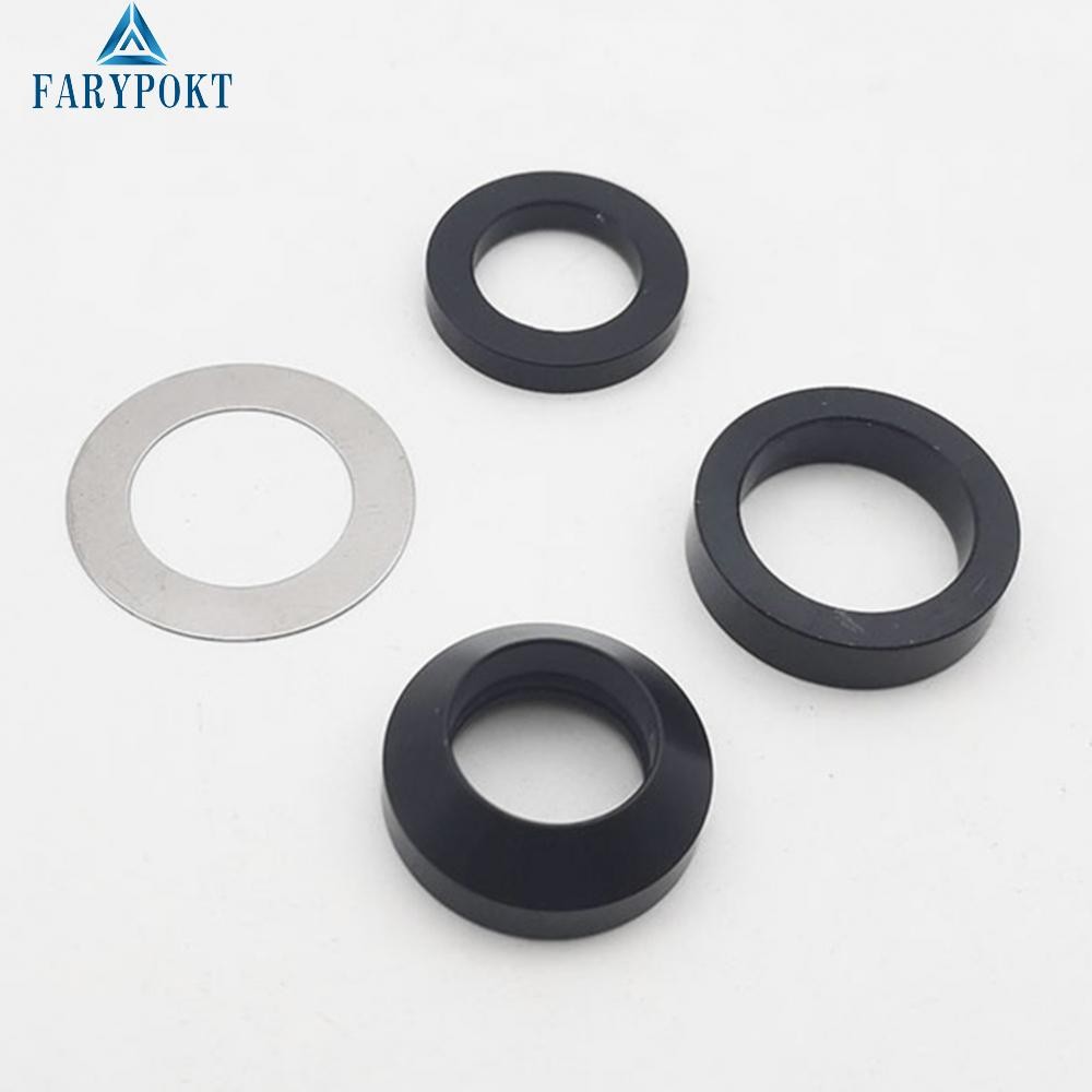จักรยาน Thru Axle/Washer M12x3/7.5 มม./ M15x0.2/5 มม.ฮับเพลาแบน/กรวยเครื่องซักผ้า