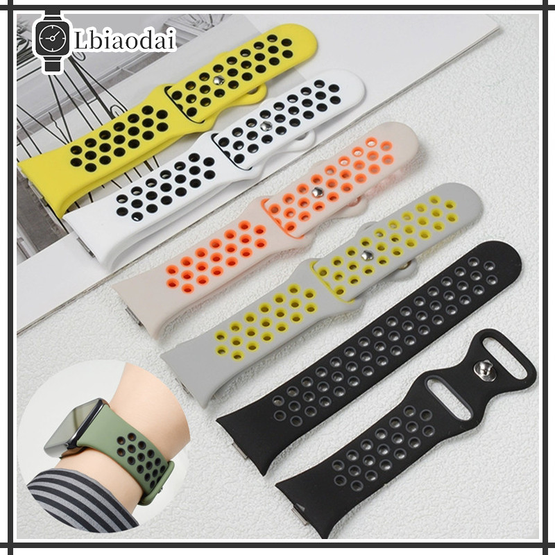 สายซิลิโคนสำหรับ for Redmi Watch 6 5 4 สายนาฬิกา สายรัดข้อมือยางรัดอุปกรณ์เสริม Xiaomi Mi Band 8 Pro / Mi Band 10 9 Pro