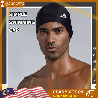 READY Sock หมวกว่ายน้ําผู้ชาย ความยืดหยุ่นสูง หมวกว่ายน้ํา U…