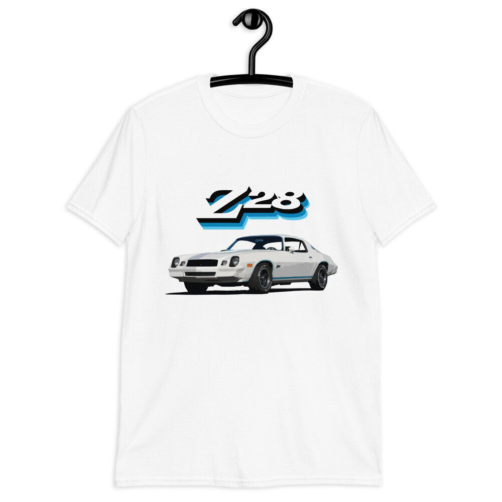 เสื้อยืดแขนสั้น collectors’ item ของขวัญรถ Chevy Camaro Z28 ปี 1978