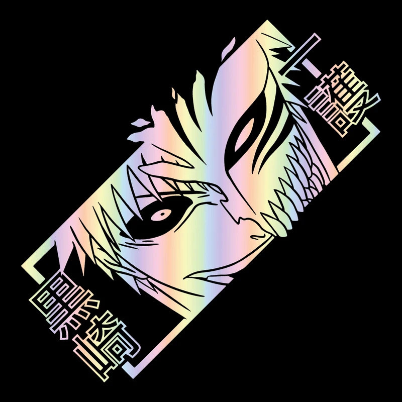 Ichigo Kurosaki car sticker Japanese anime death decals JDM stickers waterproof car exterior decorat