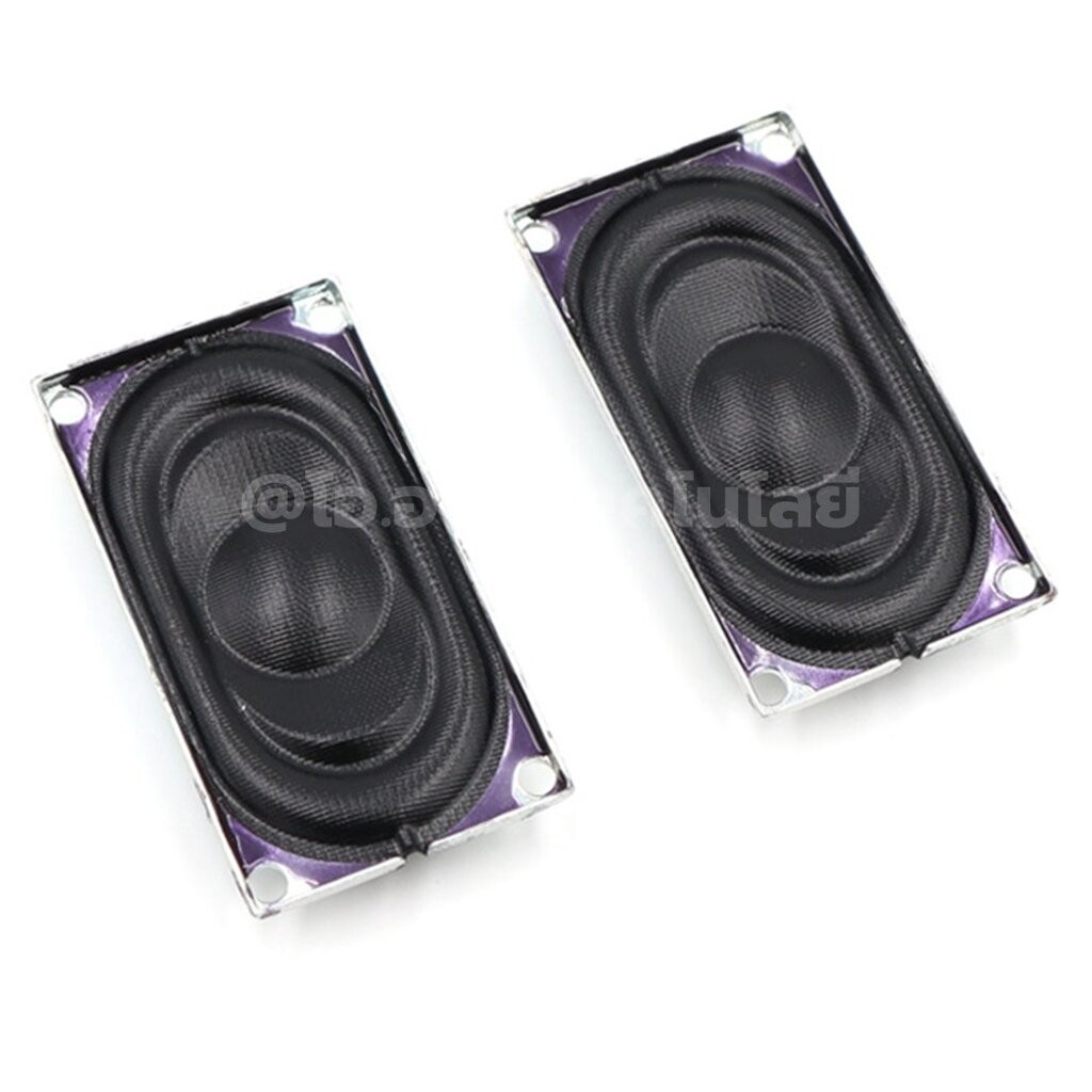 XHXDZ-2035-8R2W 8Ohm 2W Magnetic Speaker Horn ลำโพงเล็ก ลำโพงจิ๋ว 8โอห์ม 2วัตต์ ขนาด 20x35mm ลำโพง สี่เหลี่ยม - รูปที่ 3