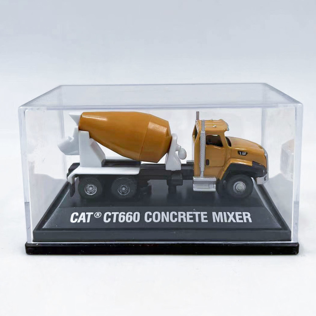 1/160 CAT CT660 Carter Engineering Truck MINI Cement Mixer Truck Alloy จําลองฉากตกแต่ง Out of Print 