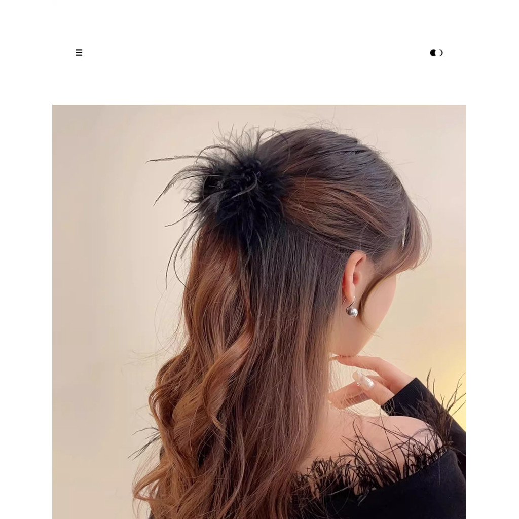 4 ซม.Feather Grab Clip กิ๊บติดผมระดับไฮเอนด์หญิง 2025 คลิปฉลามขนาดเล็กสไตล์ใหม่ - รูปที่ 5