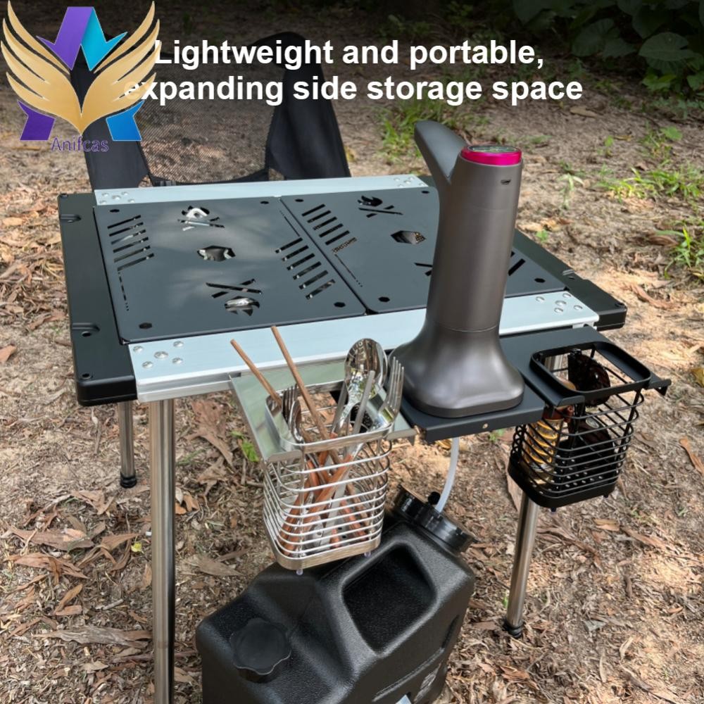 Camping IGT ตะกร้าตะเกียบ IGT โต๊ะตะกร้ากรองน้ํา IGT Table Accessories