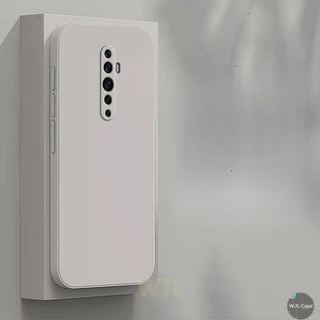 เคส OPPO Reno 2F เคสซิลิโคนโทรศัพท์มือถือสีลูกกวาดเรียบง่าย YT