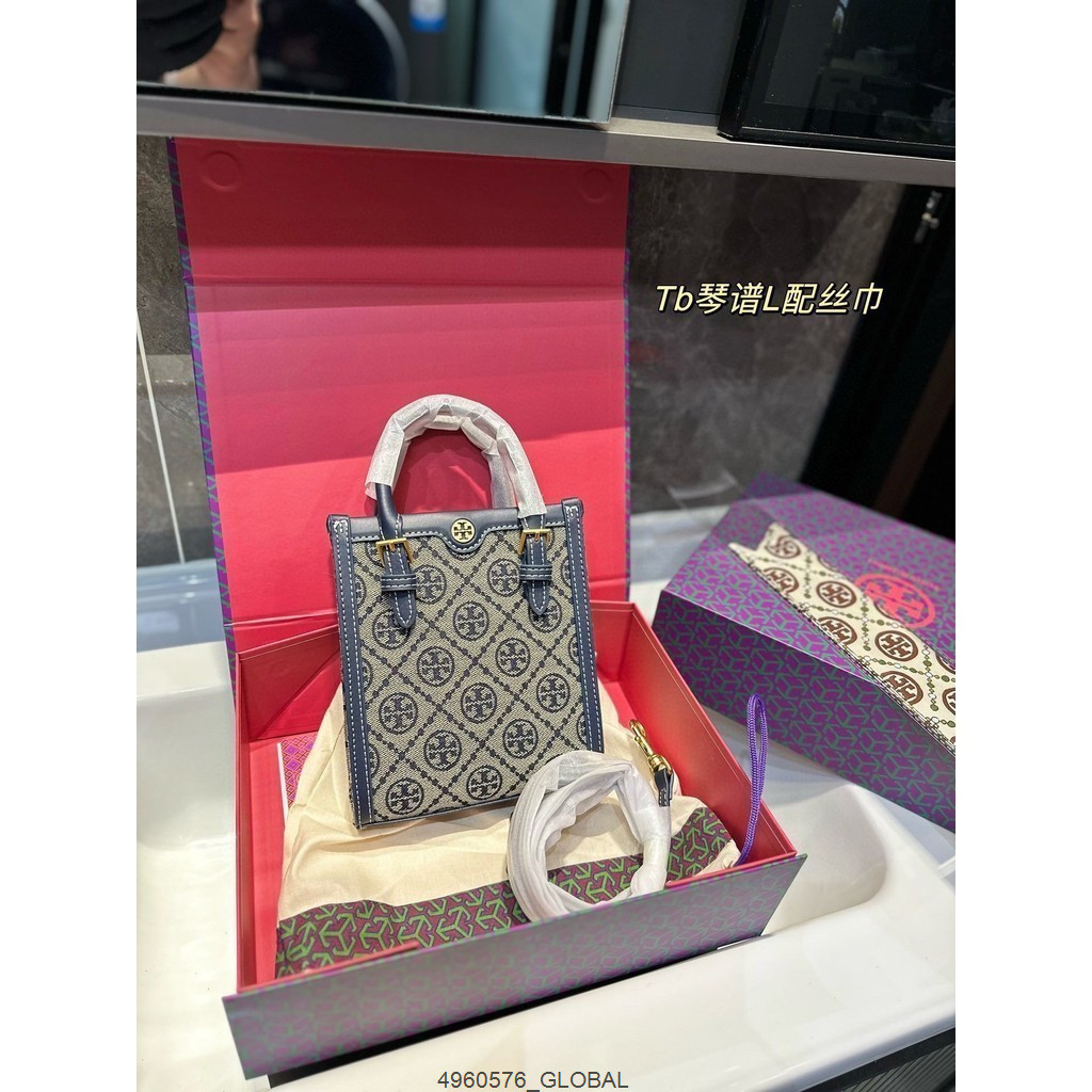 กล่องแฟชั่นสุภาพสตรี All-Match กระเป๋าถือกระเป๋าผู้หญิงดอกไม้เก่าเปียโน Score กระเป๋าขนาด 1619 พร้อม