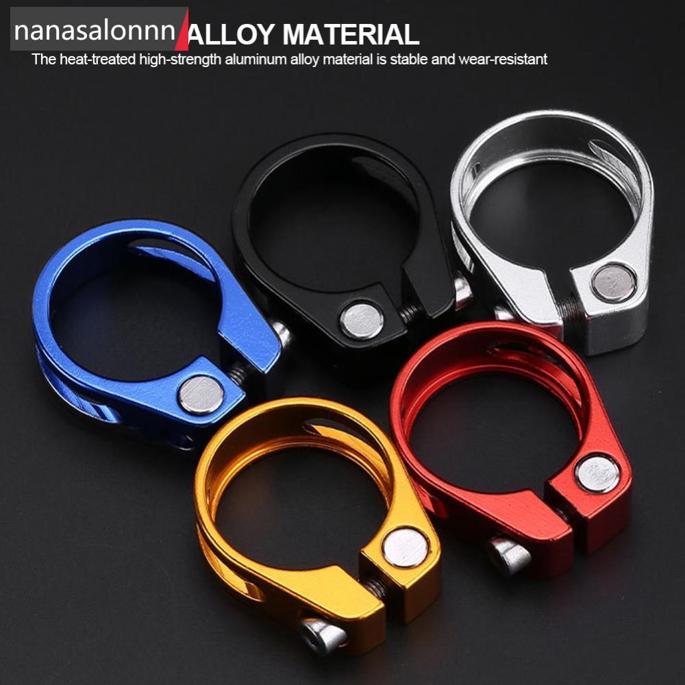 NNL อลูมิเนียมจักรยานที่นั่งโพสต์ Clamp Bolt สกรูล็อค 28.6 มม.อาน Seatpost Tube Clamp สําหรับ MTB จักรยานเสือหมอบเกียร์คงที่