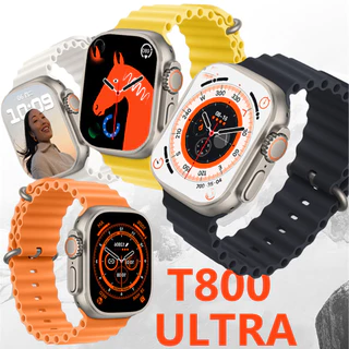 T800 Ultra 2024 นาฬิกาอัจฉริยะรุ่นใหม่ Ultra 49mm นาฬิกาอัจฉริยะสำหรับผู้ชาย บลูทูธ