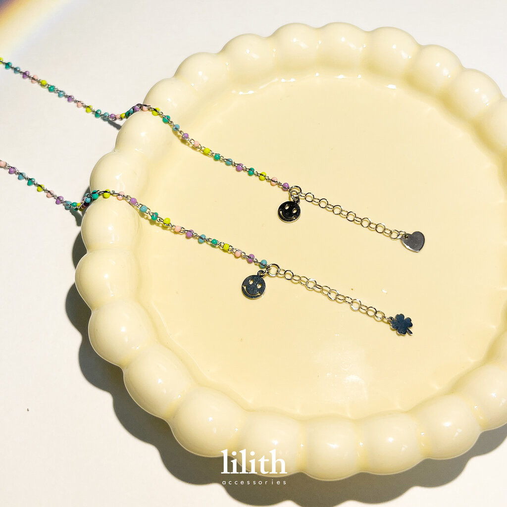 Lilith - Bracelet สร้อยข้อมือ สแตนเลส จี้ยิ้ม