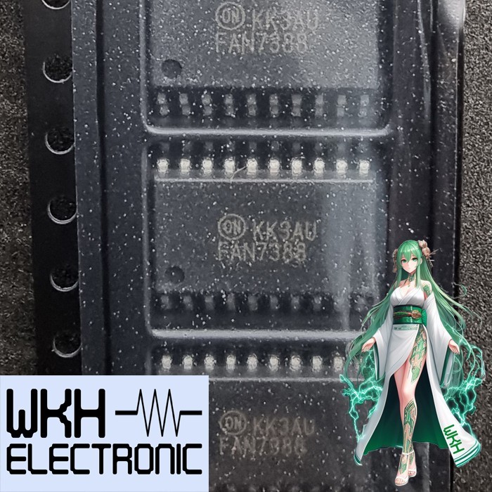 เครื่องมือ PART ORI FAN7388 MX FAN7388MX 3 HALF BRIDGE GATE DRIVE IC สําหรับ BLDC