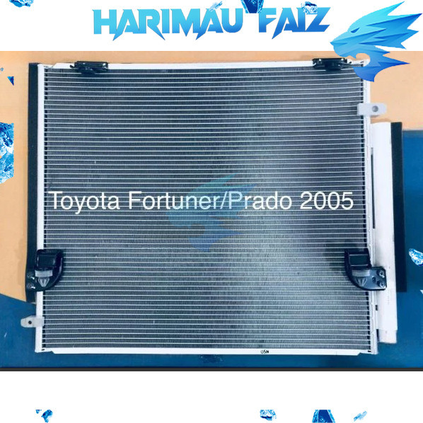 ( DENSO) คอนเดนเซอร์ Fortuner AN50,AN60 2005-2012 PERTONL Land Cruiser Prado J120 2005 AIRCOND