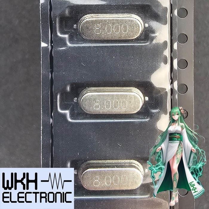 EWR27 CRYSTAL SMD 8,000Mhz XTAL OSCILLATOR OSSILATOR 8Mhz 8,000 Mhz 8 HC-49S