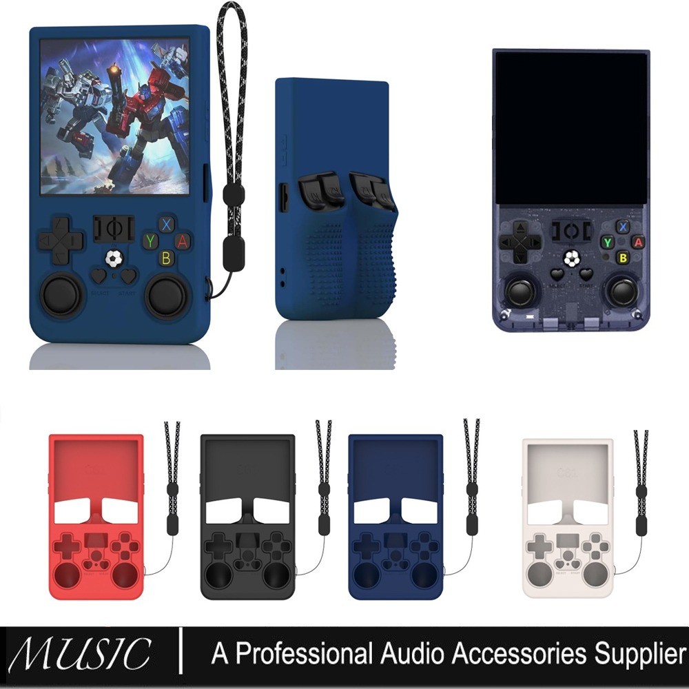 สําหรับ R36MAX เคสซิลิโคน,ผิวนุ่มสําหรับ R36 MAX Retro อุปกรณ์เสริมคอนโซลเกมมือถือ, ป้องกันรอยขีดข่ว