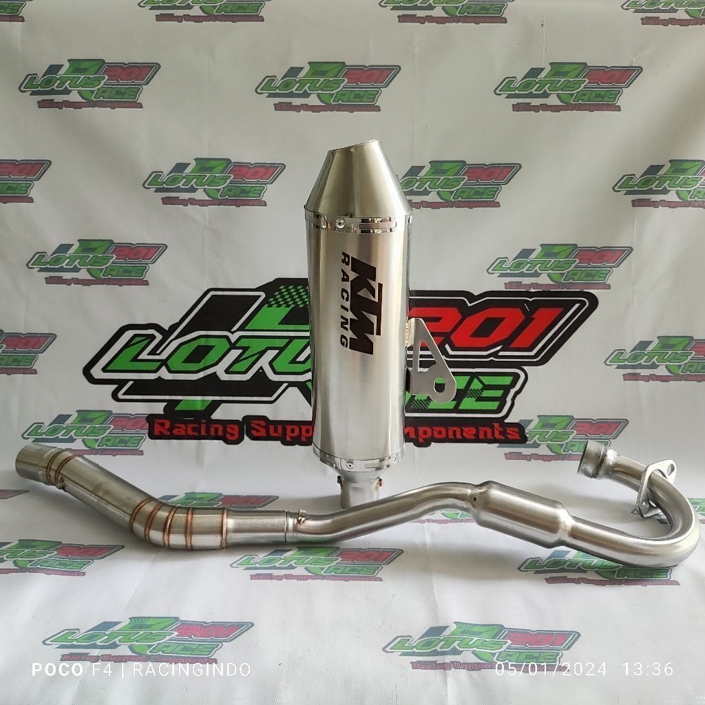 ท่อไอเสีย KTM xtz 125 crf 150 klx/dtracker wr 155 xr 150 Etccorps