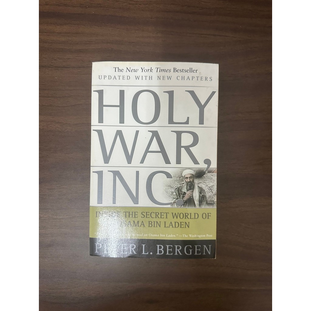 [หนังสือมือสอง] สงครามศักดิ์สิทธิ์, Inc.: ด้านในโลกลับของ Osama Bin Laden - Peter L. เบอร์เกน [สภาพ: