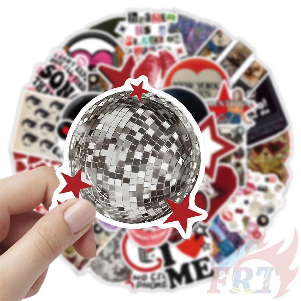 ❉ Retro Downtown Y2K Girls Art Series 01 Stickers ❉ 50Pcs/Set Fashion DIY Waterproof Decals Doodle Stickers - รูปที่ 6