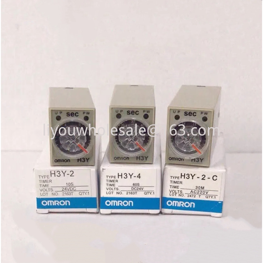 Omron Small Time Relay H3Y-2 24V H3Y-4-C Power-on Delay H3YN-2 AC220V